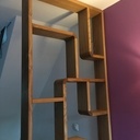 Bibliothèque Cloison Claustra