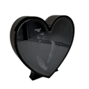 Tirelire Coeur (Plexi gravé)