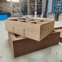 Boite à montre en marche d'escalier recyclée