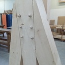 Agrés d'entrainement escalade : poutre traction