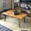Table basse de style industriel