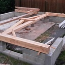 Cabanon charpente douglas