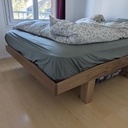 Le Lit, après un passage au four.