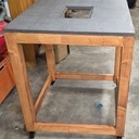 Meuble pour défonceuse sous table