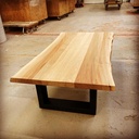 Table basse en platane