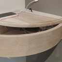 Etagère encoignure pour portable