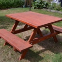 Table de pique-nique en palette