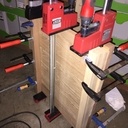 Table de nuit en chêne