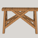 Tréteau façon Mazerolle