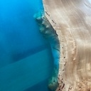 Table basse résine époxy