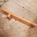 Tire-botte, à partir d’une lame de parquet