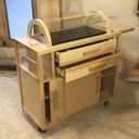 Chariot de service pour un restaurant