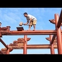 Charpente traditionnelle Vietnam