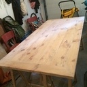 Table de ferme pour salle à manger