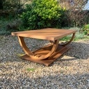 Table basse d'inspiration art déco