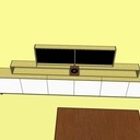 Meuble pour salle de visio conférence