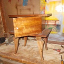 Revernisage d'un meuble recupere