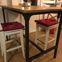 Table style industrielle