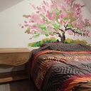 Table de chevet rustique