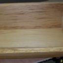 Support a courrier en chene massif