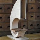 Ampli passif pour téléphone en forme de clothoide