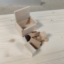 La boîte et ses sucres en vrac