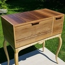 Bureau Secrétaire inspiration "Louis XV - Transition"