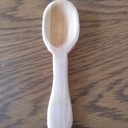 Cuillère en merisier.