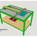 TABLE pour scie circulaire et défonceuse Version 2