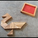 Triptyque de tangrames