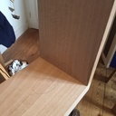 Gabarit à queue d'aronde recouverte.