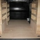 Aménagement de mon fourgon terminé.