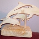 Maman  Dauphin et ses petits