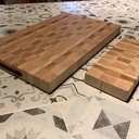 Planche à découper double face
