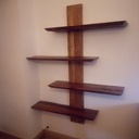 Bibliothèque chêne