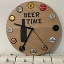 Horloges capsules de bières