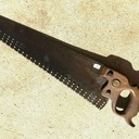 J'ai pas pu résister à celle là, je n'avais jamais vu! 56 cm de lame. 80 euros