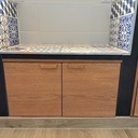 Aménagements sous vasque en chêne