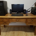 Bureau  style Louis XVI inspiration Bressan avec des chutes et récup