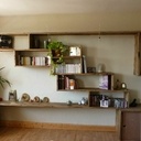 Bibliothèque en cascade...