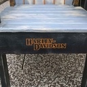 Fauteuil inspiration Harley Davidson