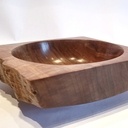 Vide-poches en noyer