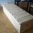 Lit coulissant pour van