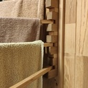 Porte serviettes pivotant