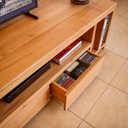 Meuble TV en chêne massif