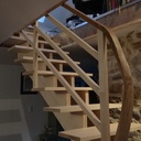 Escalier rampe débillardée ratée