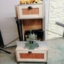 Rangement accessoires combiné bois Robland KC260