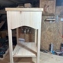 Console en bois