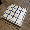 Quarto en bois, résine et impression 3D