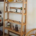 Étagère en chêne.
